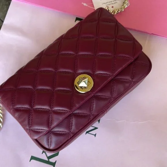 Kate Spade Natalia Crossbody Blackberry Preserve - Picture 8 of 16